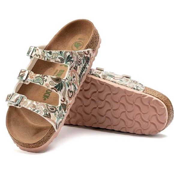 Birkenstock Shoes - Birkenstock Florida Fresh Vegan Flower sandals, size 8 women (39euro) NWT